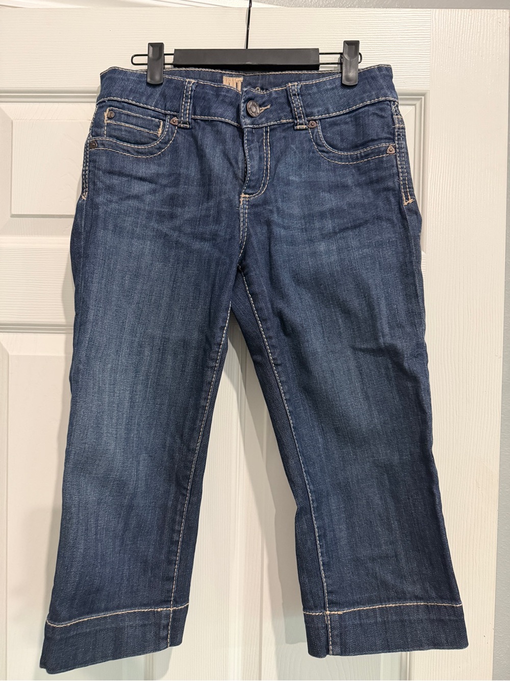 Kut from the Kloth Dark Blue Cropped Jeans